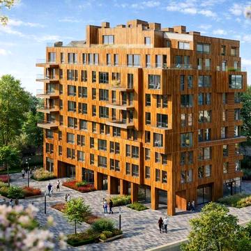 1-кім квартира у новобудові 43 м², за 1350$/м2 на вул. Навроцького ЖК N69 Residents