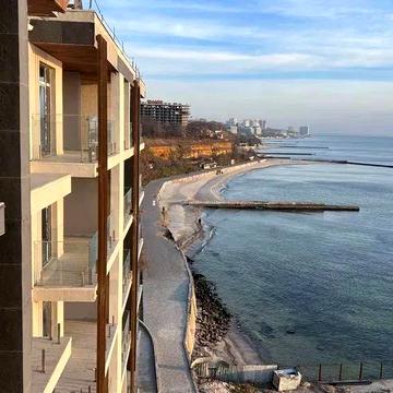 Квартира с прямым видом на МОРЕ,маячный Золотой берегYug! без расходов