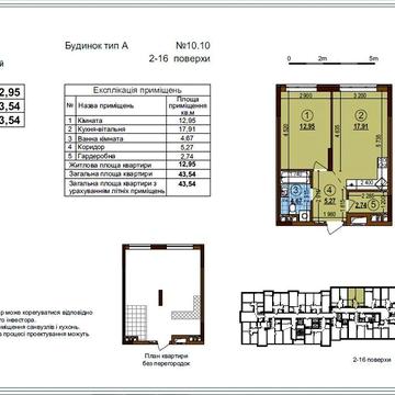 Продам 1-кімнатну квартиру в ЖК Варшавський 3 ЖК Варшавський 3