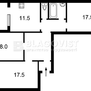 Продаж 3к квартири Урлівська 38а ТЦ Рівер Мол м.Осокорки