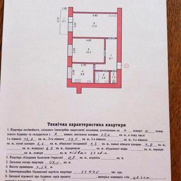 Продається 2 кімнатна вул. А.Корчака. Центр.