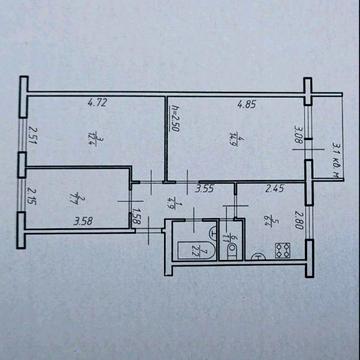 Продається 3 кімнатна квартира