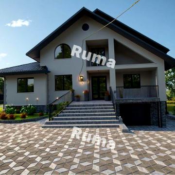 Продам будинок 233 м², 16соток, с. Димка, 2016 рік, готовий фасад