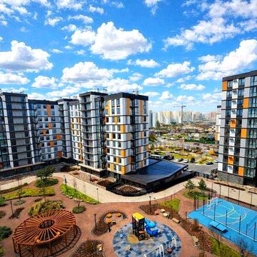 ЖК Атмосфера. Без %. Дім 5, ключі весною. Центр Вишневого. ЖК Атмосфера