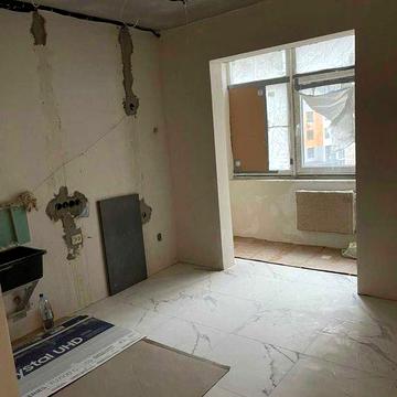 2-к.кв. 59,6 м2 58 Жемчужина.2 балкона.Сделана электрика и теплый пол. ЖК 58 Жемчужина