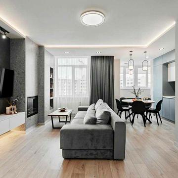 Дворівнева квартира з ремонтом в ЖК Дмитрієвський