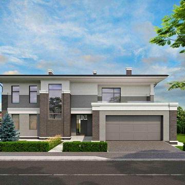 Сучасний будинок біля озера в КМ Золоче