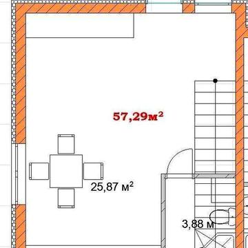Продаж Таунхауса 57м2, в Білогородці.вул Княжа.ГАЗ!
