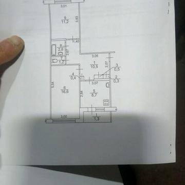 продам 2-х квартиру ="ОСВВ новая планировка панели ЖК освв
