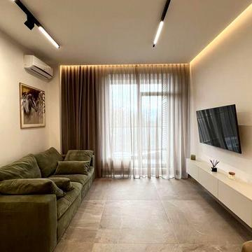 Сдам ЖК Гринвуд , кухня студия и спальня с видом на море