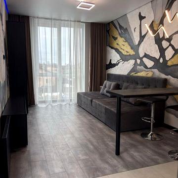 Оренда смарт з терасою , ЖК Sanvile Park , смарт-квартира з терасою