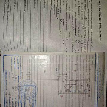 Двох кімнатна квартира в центрі міста.