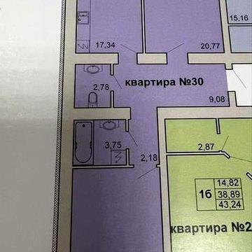 Двокімнатна в новобудові на Сінній