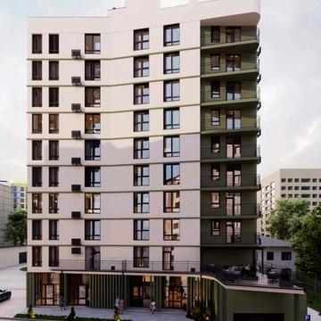 2 кім. двостороння 59.48 м2 з відкритим балконом!