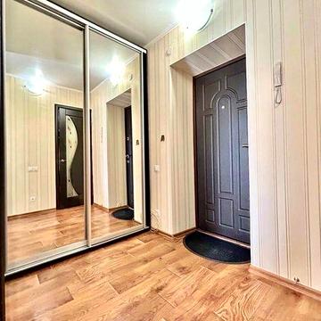 Крупногабаритная 1-комнатная квартира с ремонтом, Лески, средний этаж