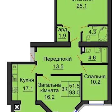 Купити квартира 3К ‼️ ЖК Софія Резиденс  София Софіївська Борщагівка ЖК Софія Резиденс