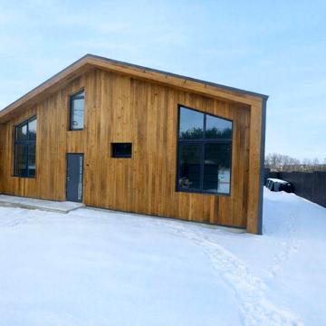 Будинок каркасного типу 98м2 з терасою та ґанком, 5,5 соток у Бобриці!