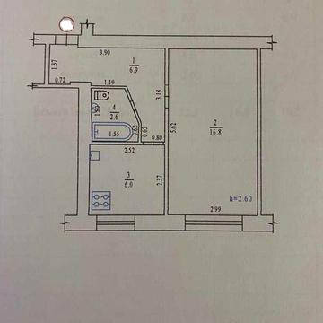 Продаж однокімнатної квартири 2/5 пов. вул. Соборності №10519