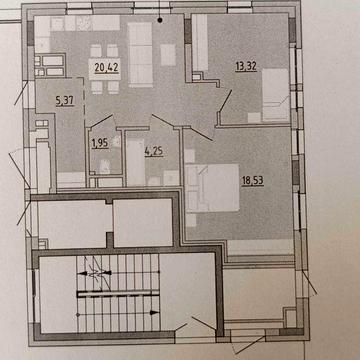 продаж 2 - кімнатного помешкання+ кухня студія ЖК "Big Ben" ЖК Big Ben