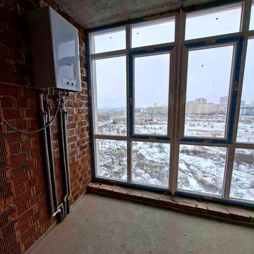 2 ком. квартира. Новый Дом. Красный кирпич. Автономное отопление. Газ