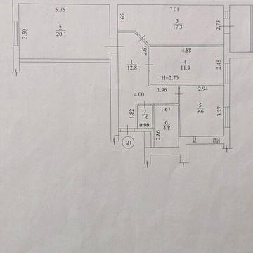 Продаж 3к Квартира Льва Ландау проспект ЖК Радужный