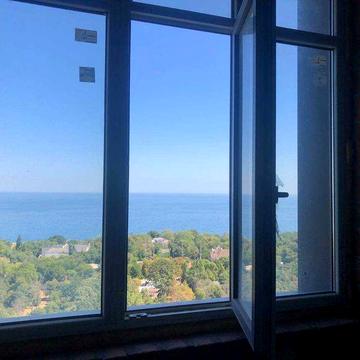 Евродвушка в ЖК Олимпийский пр. Шевченка Дом сдан. прямой вид на море. ЖК Олимпийский