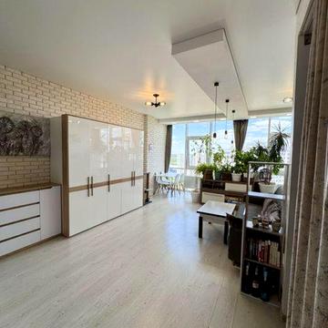 Таирово, ул. Жемчужная — студия 46,7 м², ремонт, мебель панорама ЖК 5 Жемчужина