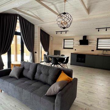 СДАЕМ в аренду НОВЫЙ современный дом 105 м кв + камин на Оболони !!