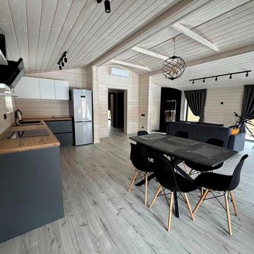 СДАЕМ в аренду НОВЫЙ современный дом 105 м кв + камин на Оболони !!