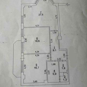 2-х комн квартира Аркадия Программы 83м 105000у.е