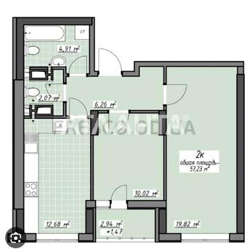 проспект Академика Глушко, 17а4, Таирово, Киевский, Одесса, Одесская 66000.0 USD