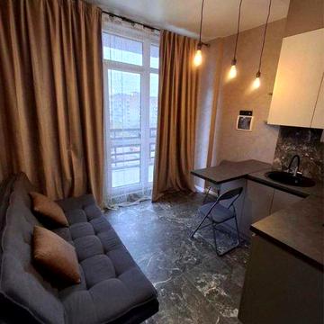 Стильная квартира в новом доме на Бочарова.  Мебель, техника в подарок