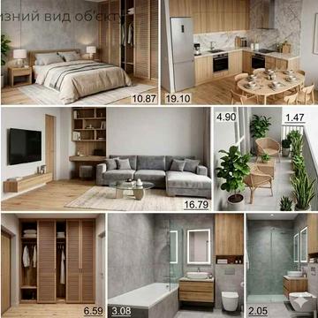 Продам 2-кімнатну квартиру (єОселя) 57 м2 Пустомити (9км.від Львова) ЖК Садова Алея