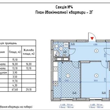 Є Оселя! Продаж  2 кімнатної квартири ЖК Паркові озера ЖК Паркові Озера 2
