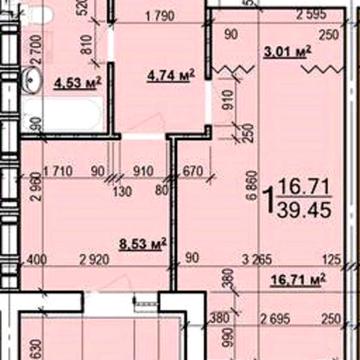 ЖК Мира-3 в продаже 1 ком квартира 40м2 реальная ул Мира 47. ЖК Мира 3