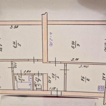 Квартира 3 кімнатна з меблями