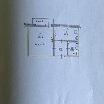 Продаю однокомнатную квартиру на Даманском!