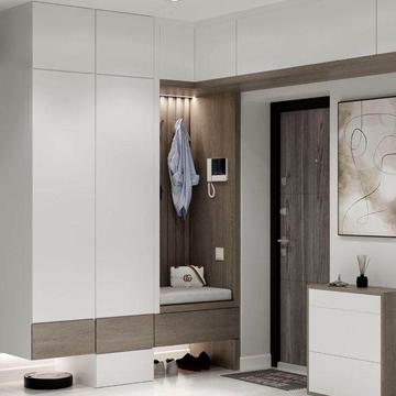 Двокімнатна двостороння квартира  з дизайном ЖК Паркове Містечко Націо ЖК Паркове містечко