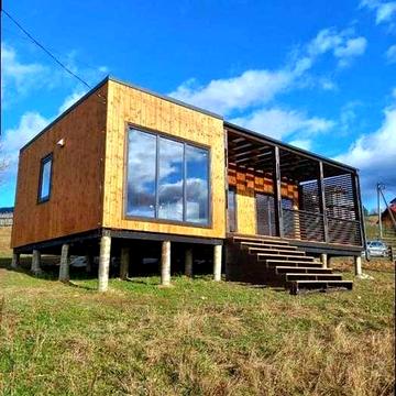 Каркасний будинок 42 м2 під ключ Модульний будинок з монтажем