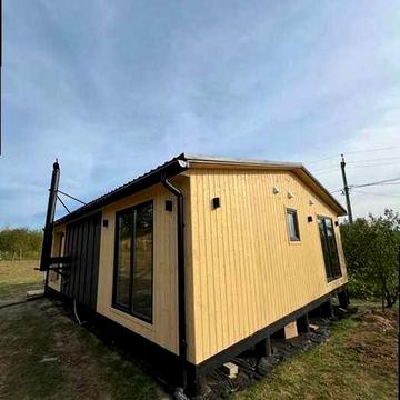 Модульний Будинок 52м2 +18,5 м2 тераса Будуємо під ключ з фундаментом