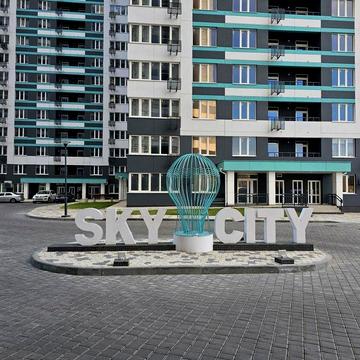 Парк Горького. Частичный ремонт. Однокомнатная квартира. ЖК Скай Сити ЖК Скай Сити