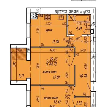 2-кімнатна квартира з виглядом на каньйон! ЖК Smart Fort