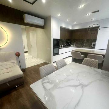 Таирово 3х ком кв. 70м с крутым евроремонтом с инвертерным ЭКОФЛО ЖК Акварель 8