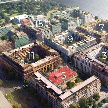 Продаж двокімнатної квартири без ремонта в ЖК Rybalsky/3 поверх/69м2