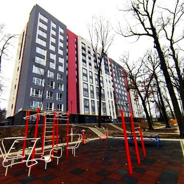 ЖК із власним парком. Мінімальне оформлення