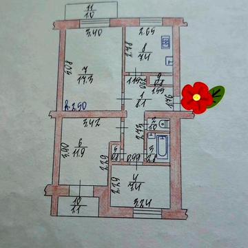 Продаж квартири 3 кімнати