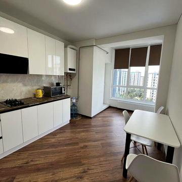 У-квартал, оренда 1-квартири, газ, Софіївська борщагівка, вид з вікна