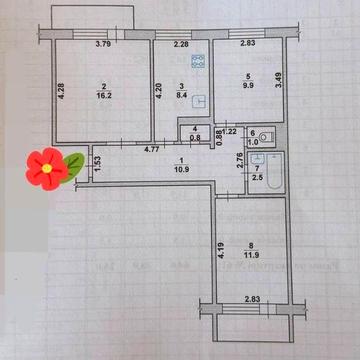 Продаж 3-кімн квартири район І.Мазепи/Ю.Вороного