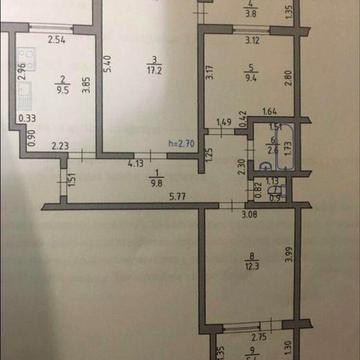 Квартира 3 кімнатна Відродження.власник