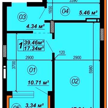 1км.кв в ЖК Verba ЖК Verba